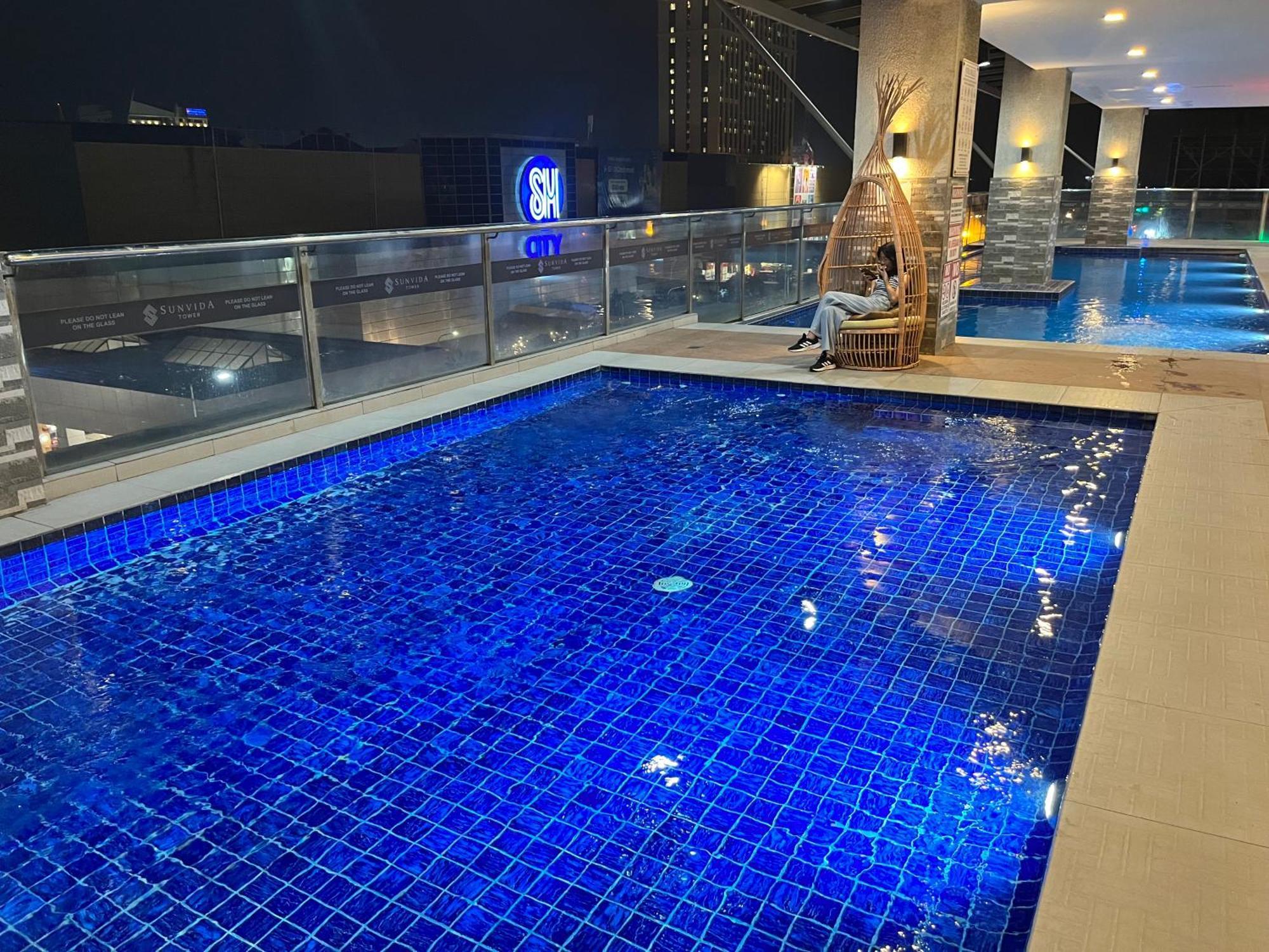 Aesthetic Functional Minimalist Space Sunvida Tower Sv1716 Себу Экстерьер фото